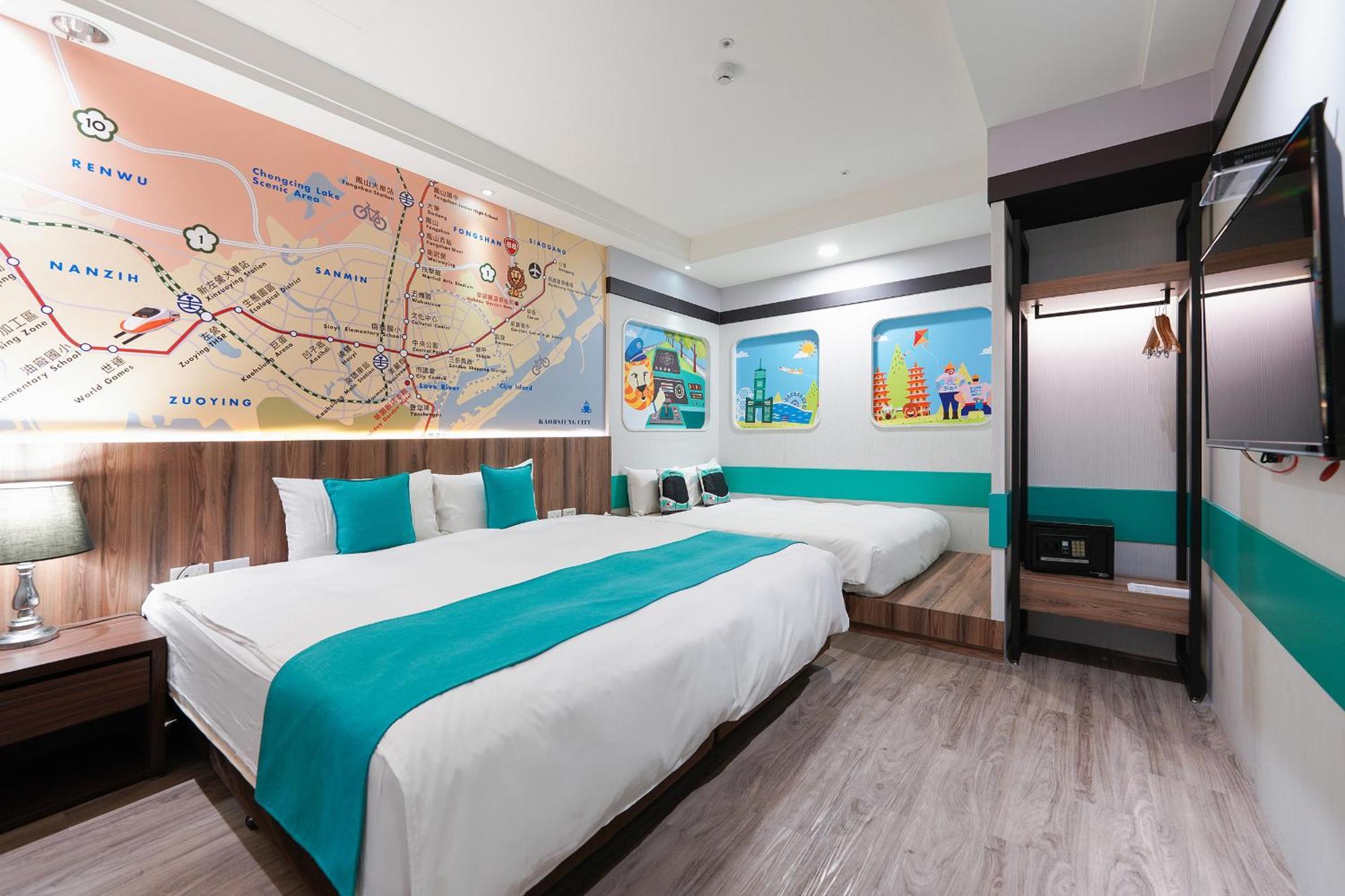 Holiday Garden Hotel Skm Park Kaohsziung Szoba fotó